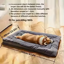 Large Calming Flush Pet Bed - Soft & cozy